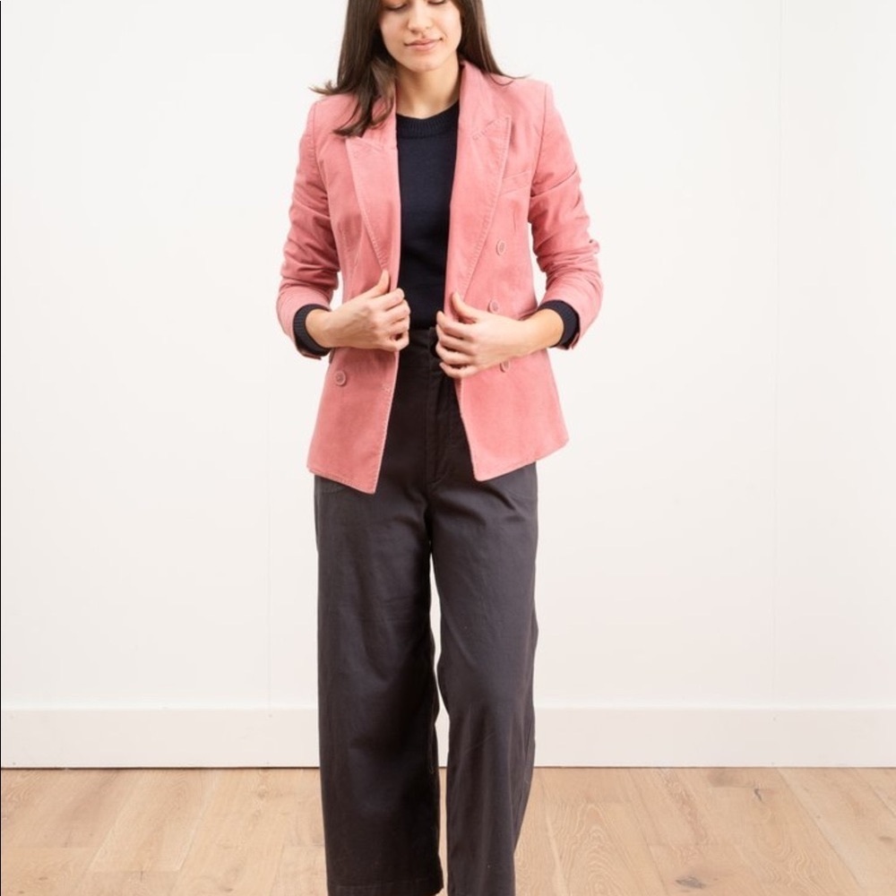 Isabel Marant Étoile Pink Double Breasted Blazer Size 40